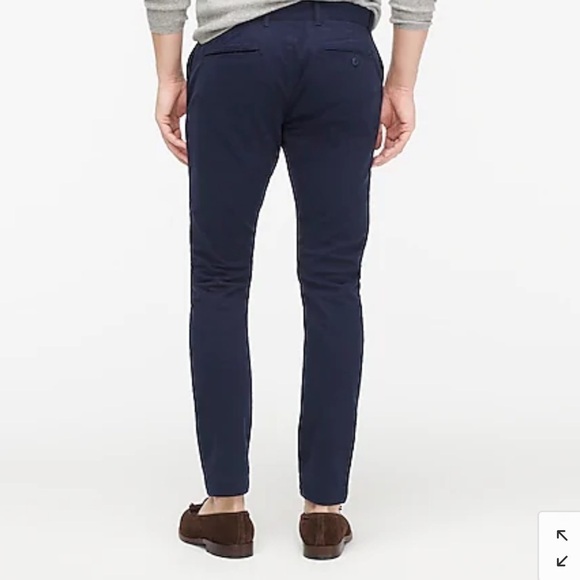 Jcrew 250 skinny fit pant in stretch chino AB613 - Picture 3 of 4